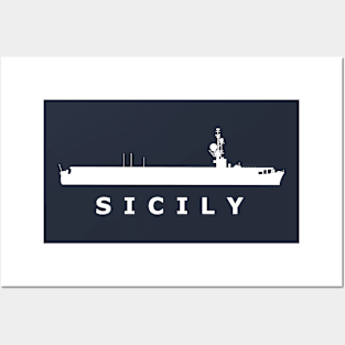 USS Sicily (CVE-118) Posters and Art